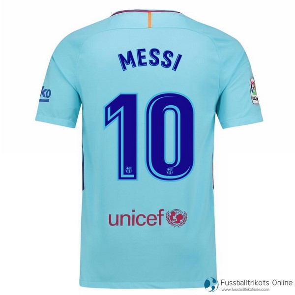 Barcelona Trikot Auswarts Messi 2017-18 Fussballtrikots Günstig